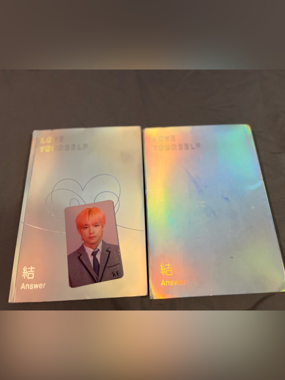 BTS LOVE YOURSELF ANSWER Album Set with V Photocard, BTS collectible, Kpop